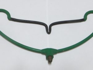 REGGICANNA A "V" CENTRALE PLASTICA