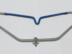 REGGICANNA A "V" CENTRALE ALLUMINIO