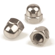 DADI ESAGONALI CIECHI  MA3  INOX A2