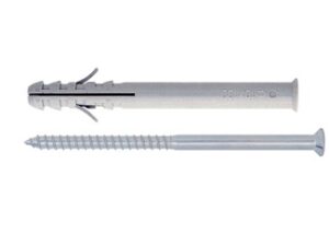 FISCHER PLASTICA M. 8 X 80 CON ORLO CON VITE