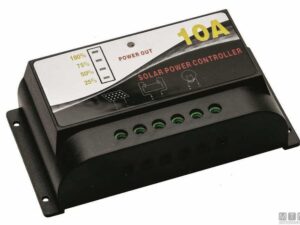 REGOLATORE DI CARICA 12/24V 10A 2 BATT.