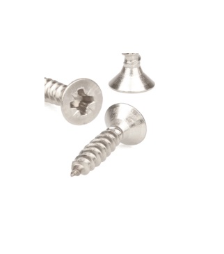 200 Viti Per Truciolare Testa Piana Svasata A Croce 5x80 Mm – Zincate Grigie, Resistenza Alla Corrosione