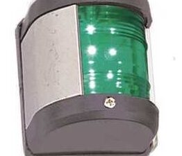FANALE DI VIA LED VERDE 112,5° PLASTICA