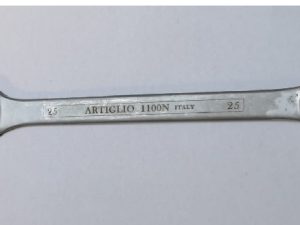 CHIAVE ARTIGLIO COMBINATA FORCHETTA/POLIGONALE 25x25