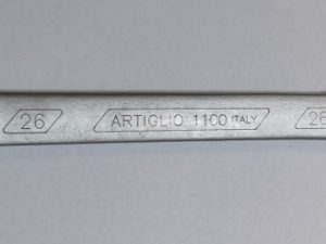 CHIAVE ARTIGLIO COMBINATA FORCHETTA/POLIGONALE 26x26