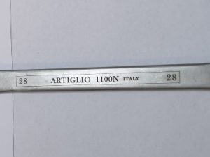 CHIAVE ARTIGLIO COMBINATA FORCHETTA/POLIGONALE 28x28