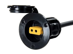 BASE DI CONNESSIONE ELETTRICA NERA