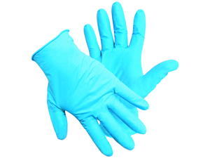 GUANTI NITRILE NITROFLEX BLU TG. XL