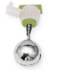 CAMPANELLO SINGOLO FOSFORESCENTE PORTASTARLIGHT