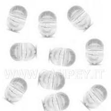 PALLINI TRASPARENTI CROSS BEADS MIS. XL