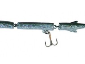 AGUGLIA HARD LURE NERO-ARGENTO CM. 24