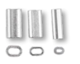 BUSTINA 20 SLEEVES IN ALLUMINIO mm. 0,45 - 0,70