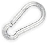 MOSCHETTONI POMPIERE IN ACCIAIO INOX AISI 316 8,0 MM