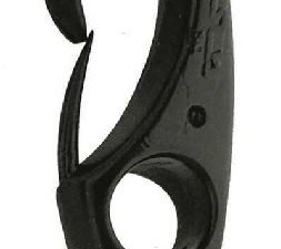 GANCETTO MOSCHETTONE MM.8 NERO