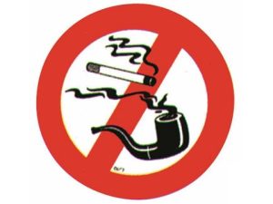 SEGNALE ADESIVO DIVIETO FUMO IN RILIEVO