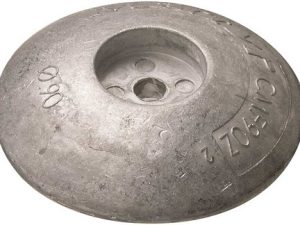 ANODO FLANGIA ROTONDO IN ALLUMINIO M. 70