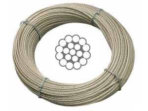 CAVO ACCIAIO 19 FILI  AISI 316  MM. 3