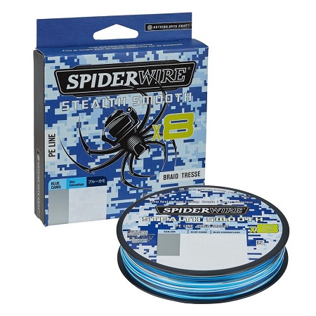 STEALTH SMOOTH 8 BLUE CAMO 0,29 bobina da 300 m