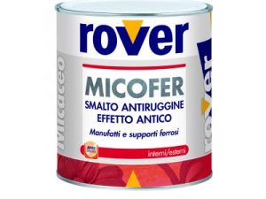 MICOFER SMALTO ANTIRUGGINE (GRANA GROSSA) GRIGIO MINIERA LT 0,75