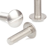 TESTA CILINDRICA  TAGLIO CACCIAVITE MA  4X30  INOX  A2